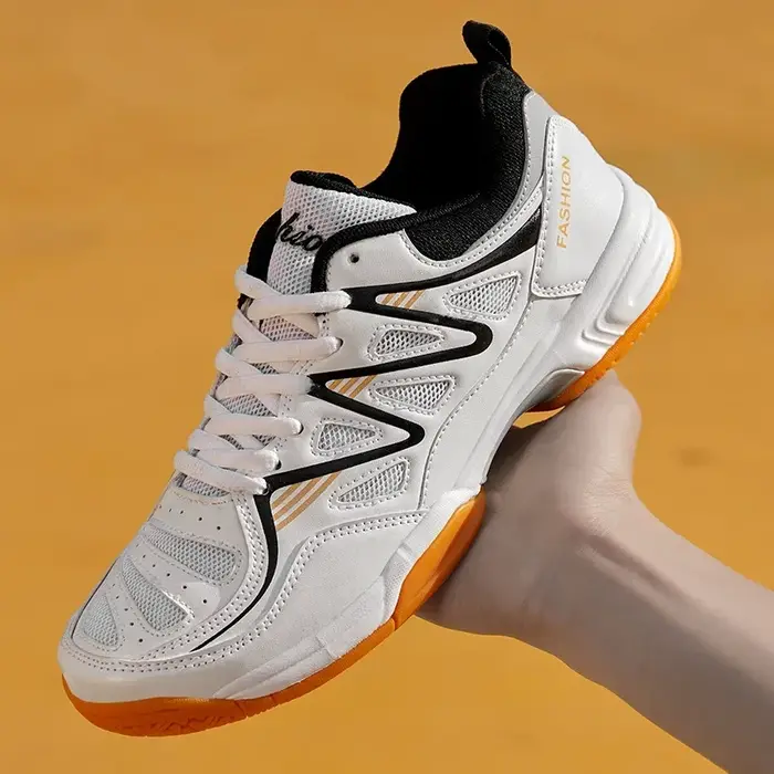 Chaussures de Tennis professionnelles pour hommes et femmes, baskets respirantes pour Badminton, volley-ball, Tennis de Table, Sport d'intérieur, entraînement, taille 48