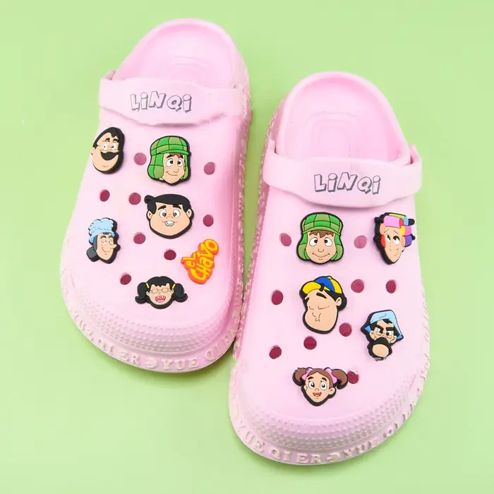 Breloques de chaussures en PVC