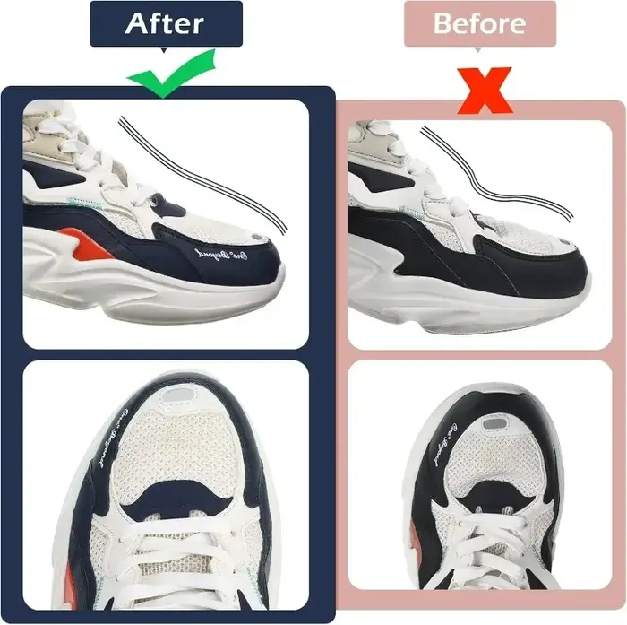 Protecteur anti-plis pour chaussures de basketball