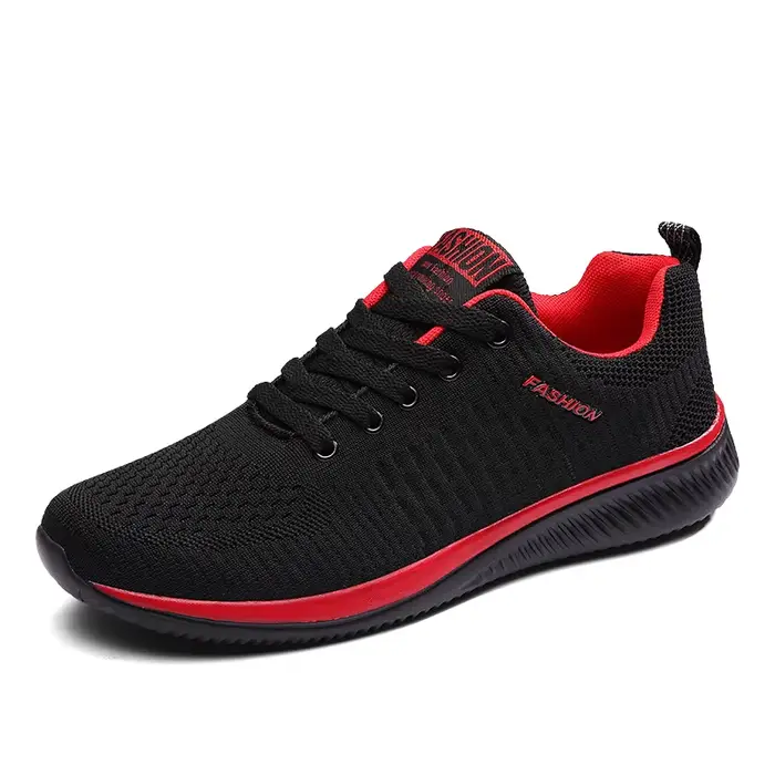 Hommes baskets de course léger marche chaussures de Sport classique maille chaussures décontractées 