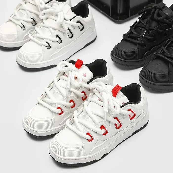 Chaussures pour hommes à la mode, sports de plein air nouvelles chaussures décontractées respirantes à semelles épaisses, chaussures de course antidérapantes et confortables, chaussures de tennis