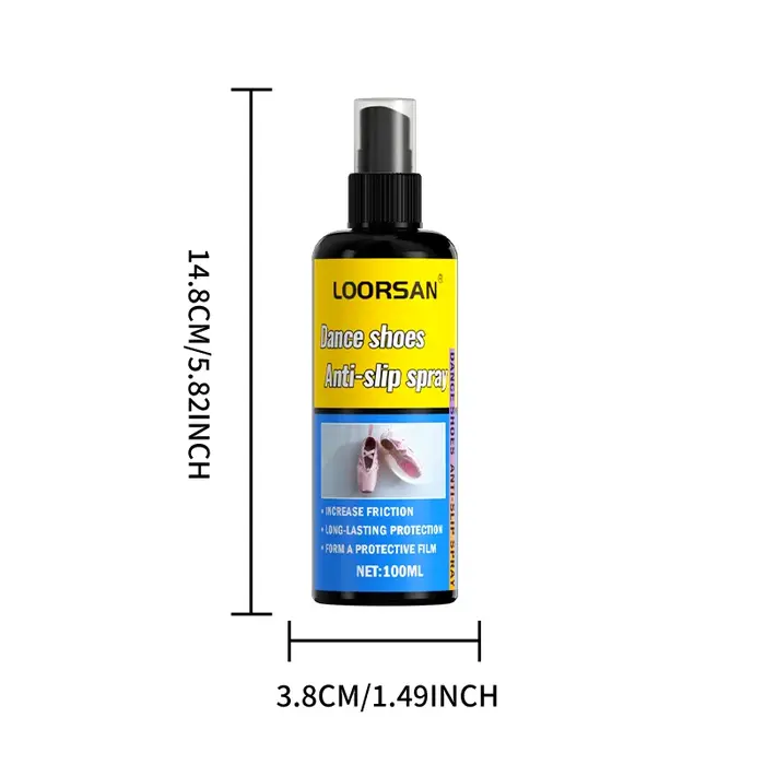Spray antidérapant pour chaussures 100 ml – Améliore la Traction