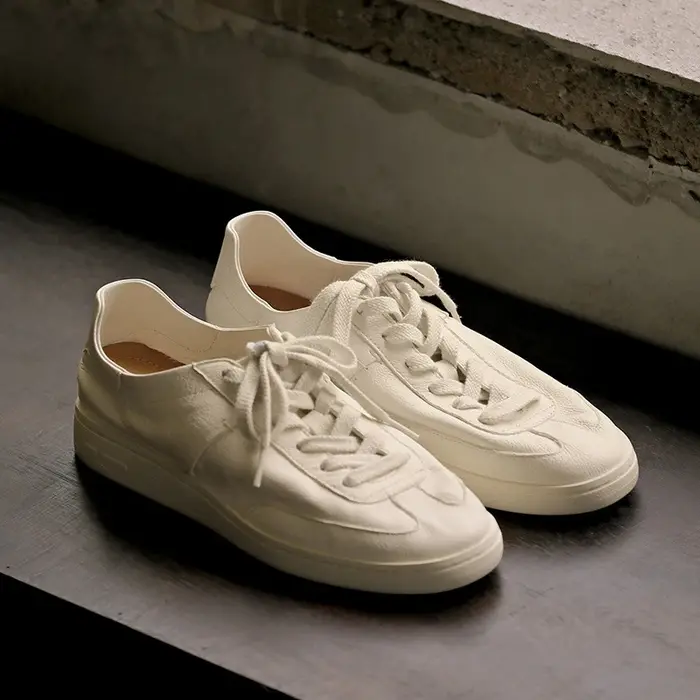 Chaussures décontractées pour hommes en cuir véritable à lacets, baskets de luxe pour femmes, chauss