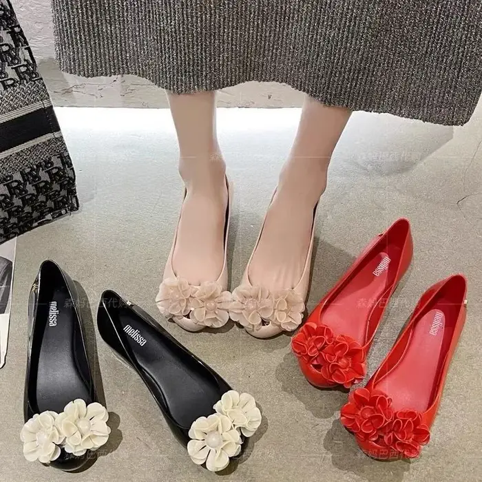 Melissa – chaussures brésiliennes camélia pour femmes