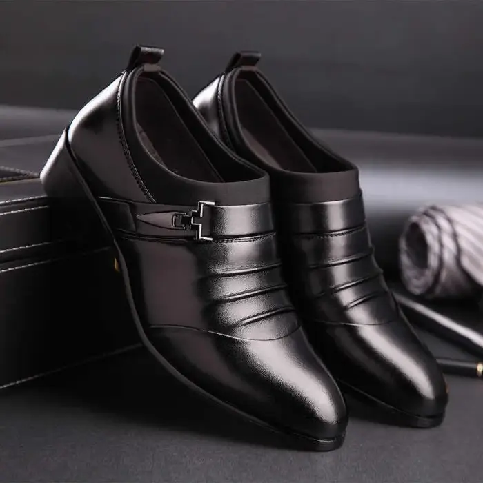 Classique hommes chaussures habillées de luxe Oxfords