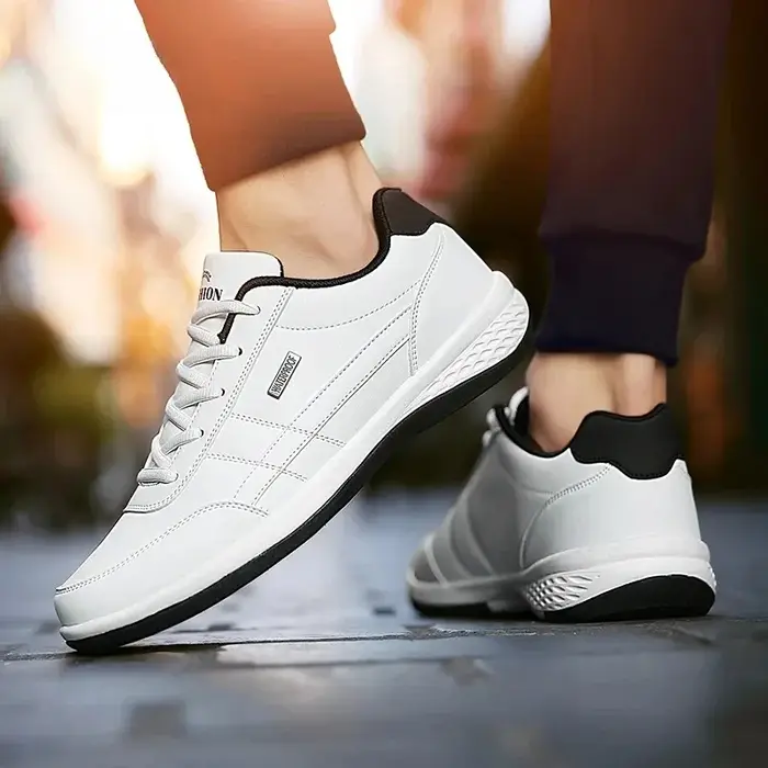 Chaussures pour hommes, baskets tendance, chaussures décontractées italiennes, respirantes, chaussures de loisirs pour hommes, chaussures vulcanisées antidérapantes pour hommes