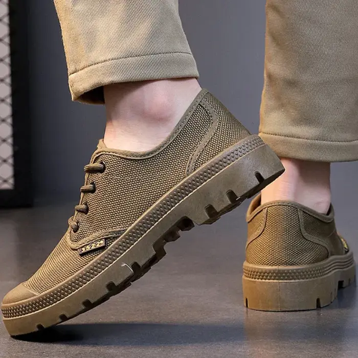 Baskets en toile pour hommes