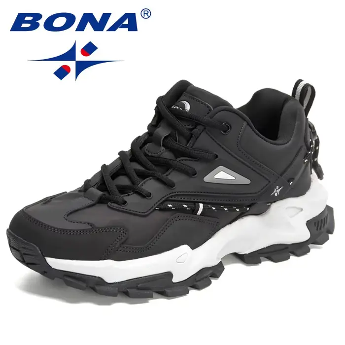 BONA – chaussures d'action en cuir pour hommes