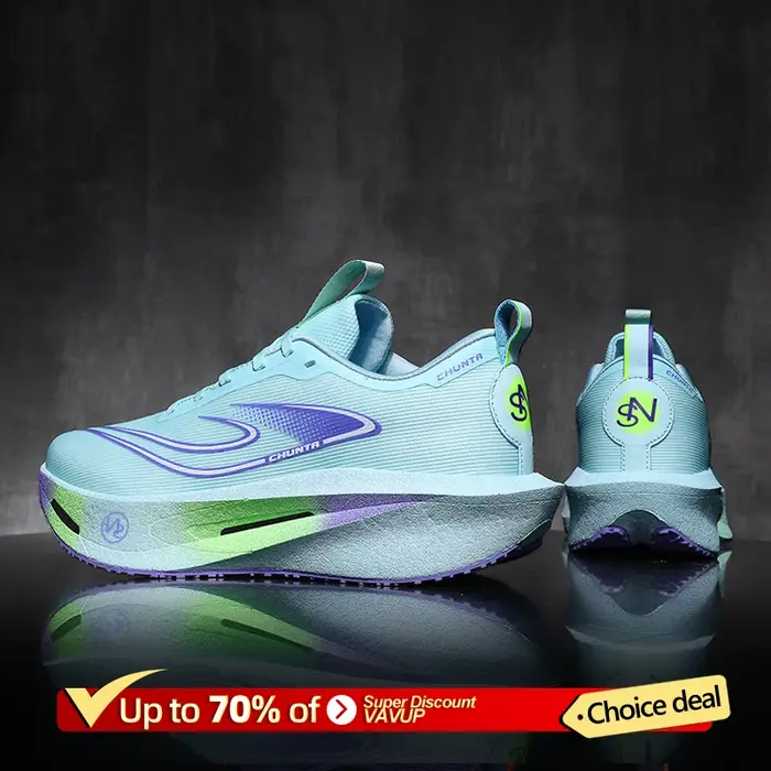Chaussures de course Carbon Board, spécialité sportive, marathon, hommes, respirantes, légères, femm