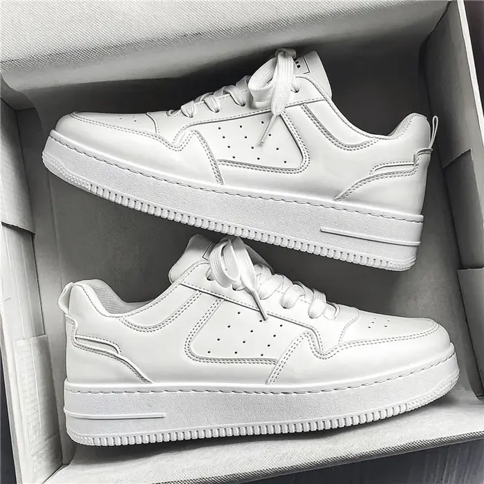 Chaussures pour hommes classique noir blanc baskets mode Tenis chaussures d'entraînement pour hommes jeunesse étudiant sport chaussure de course nouvelles chaussures décontractées