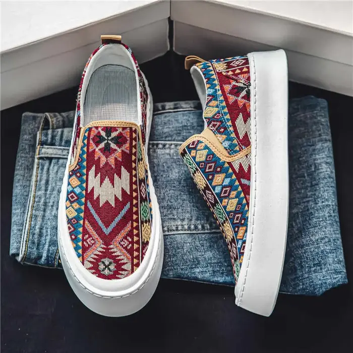 Chaussures en toile pour hommes