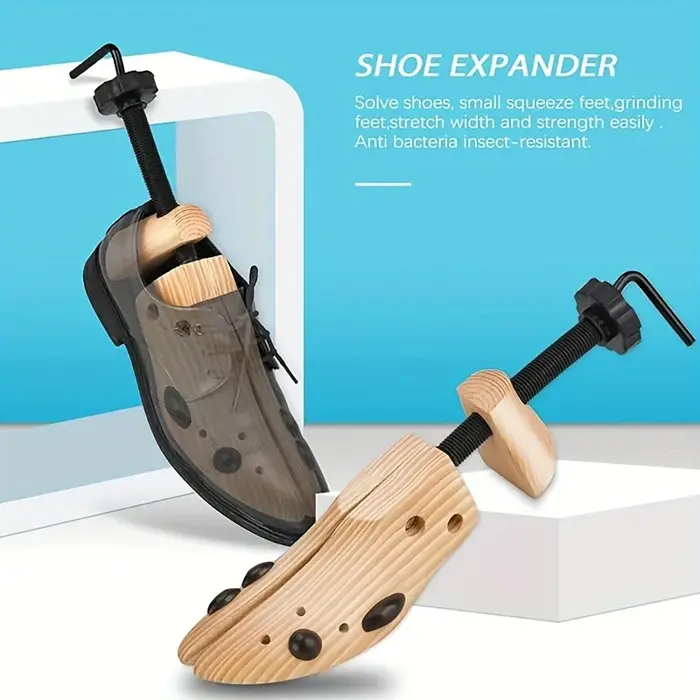 Élargisseur de chaussures en bois pour femmes et hommes