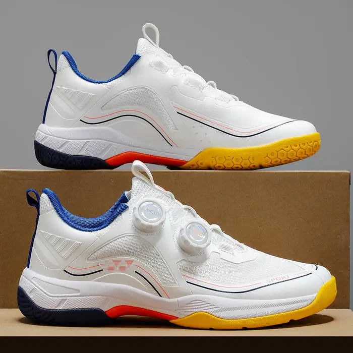 Nouvelles chaussures de Badminton pour hommes et femmes, chaussures de Tennis antidérapantes, semell