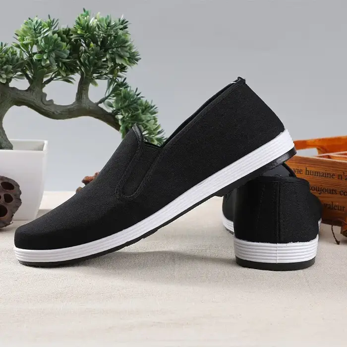 Chaussures en toile pour homme de style ancien de Pékin