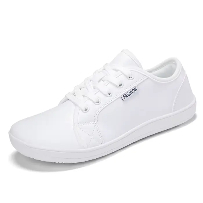 Oiaano bout large hommes chaussures minimalistes baskets confortables en cuir chaussures décontracté