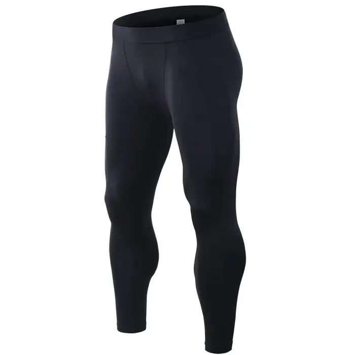 Collants de Sport pour hommes, Leggings de course, pantalons de Compression à séchage rapide, collan