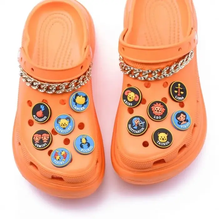 Breloques de chaussures en PVC