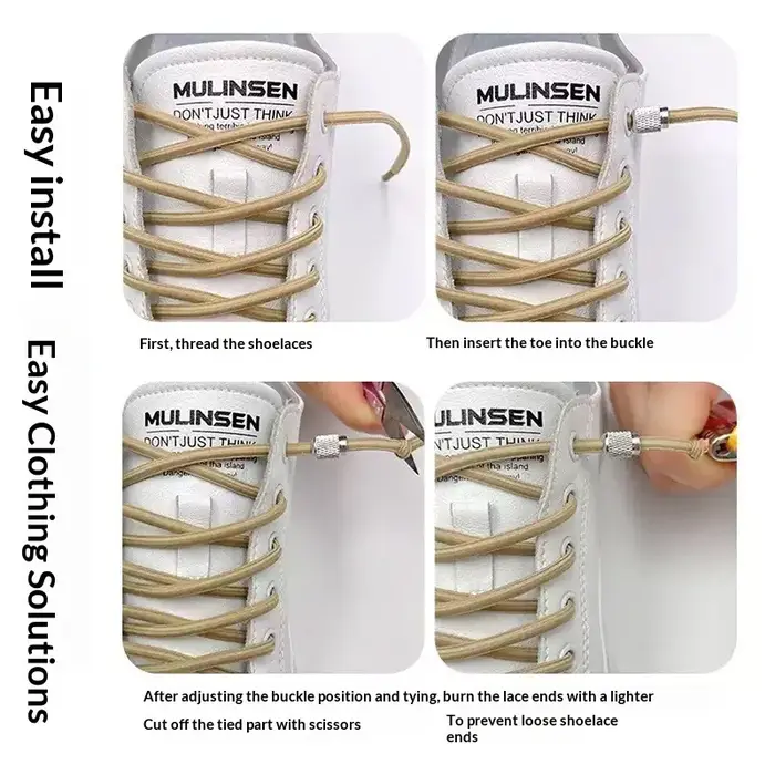 Nouveaux lacets élastiques pour baskets