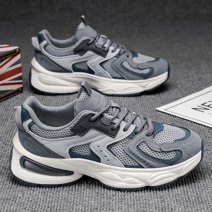 Chaussures de sport décontractées pour hommes, style Dad Shoes, nouvelle collection été 2025, respir