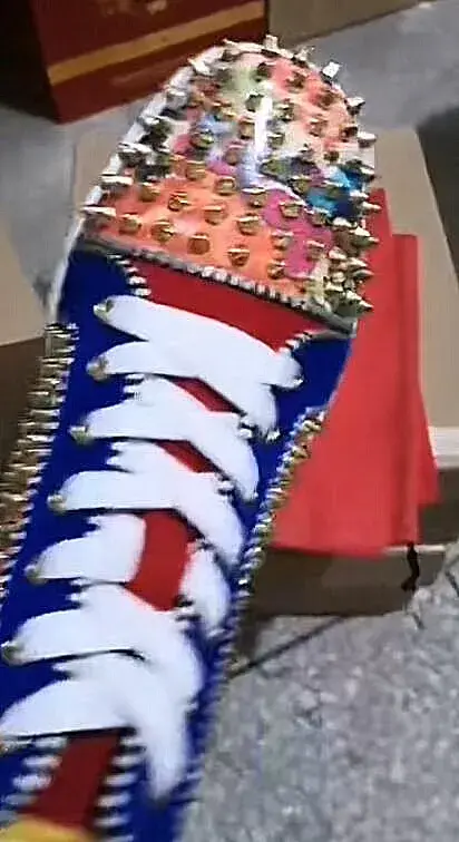 Baskets montantes en cuir pour hommes