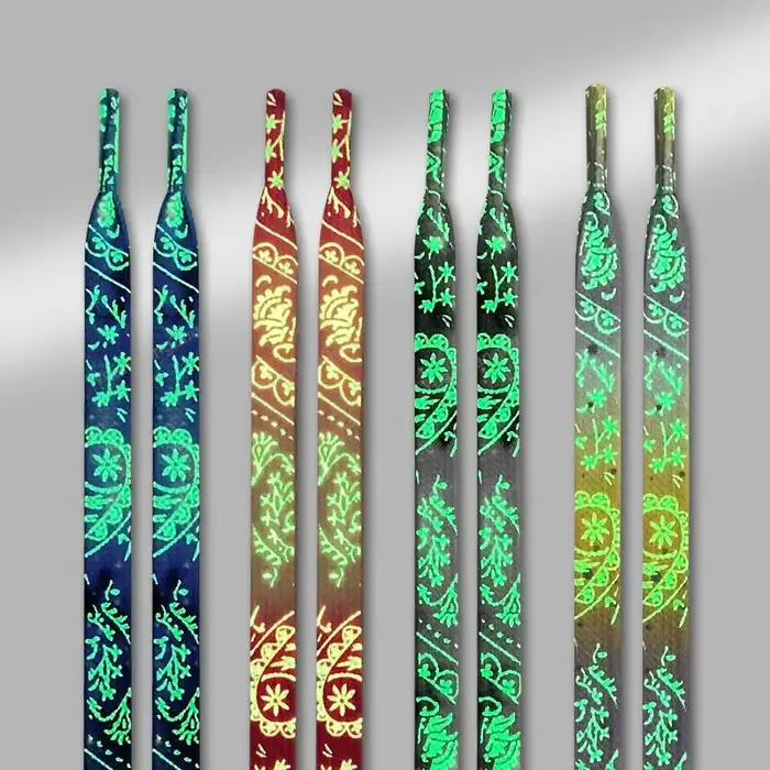 Lacets Lumineux Fluorescents de Qualité pour Baskets, Cordes Lumineuses Nocturnes, 120 cm, 140 cm, 1