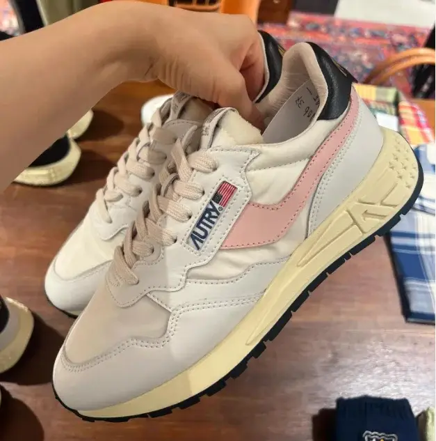 Nouvelles baskets KWUN AUTRY en cuir véritable, respirantes, à lacets, décontractées, pour hommes et femmes, chaussures de course rétro, chaussures de skate.