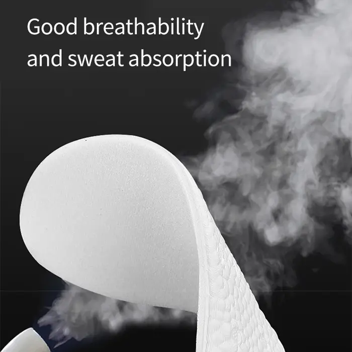 Popcor-Semelle intérieure de chaussure unisexe, mousse à mémoire de forme, respirante, rehaussante,