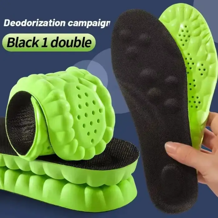 Semelles intérieures 4D Sport ultra-douces pour chaussures