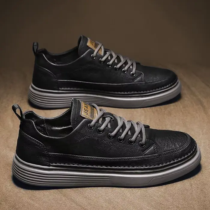 Fellow Canize-Baskets légères noires pour hommes, chaussures de planche décontractées, classiques, originales, à enfiler, chimretro, printemps, automne