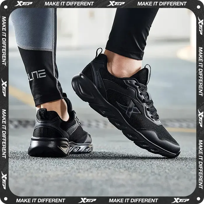 Xtep-Chaussures de course respirantes pour hommes