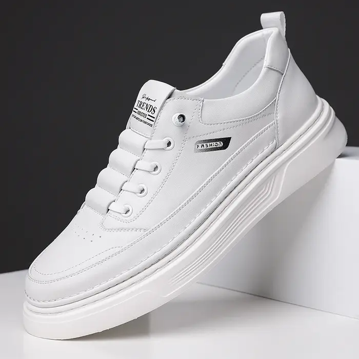 Chaussures décontractées en cuir PU pour hommes