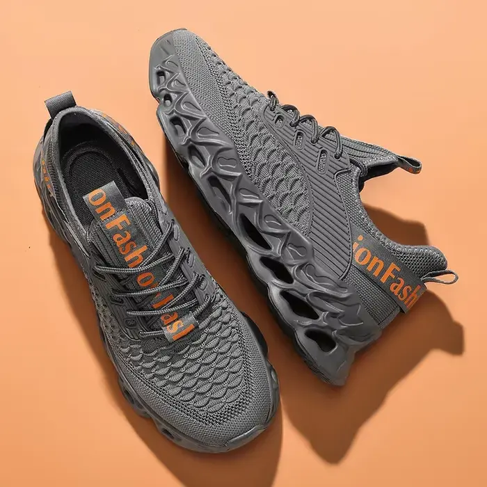 Baskets homme confortable hommes Sport chaussures de course Sneaker décontractée en plein air respir