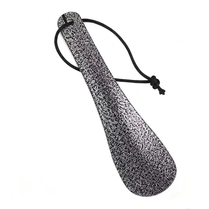 Chausse-pied en acier inoxydable 19cm | Aide à chaussures portable en métal pour hommes et femmes | Essentiel à enfiler