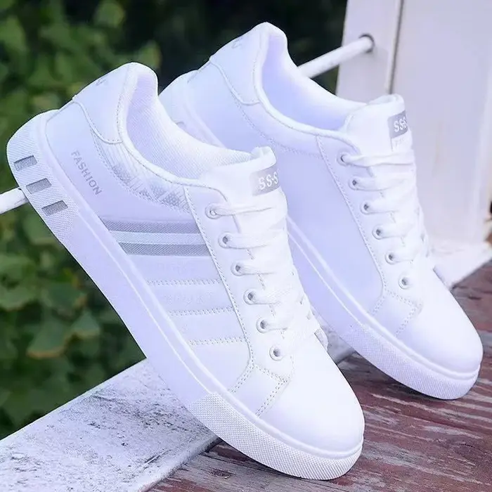 Baskets basses de skate pour hommes - Tige synthétique respirante