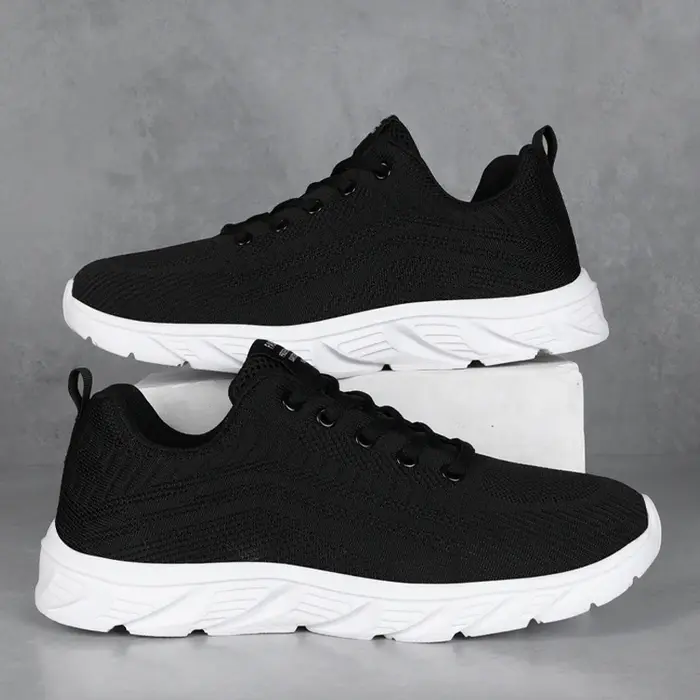 YRZL chaussures de course légères chaussures de course antidérapantes respirantes hommes baskets con