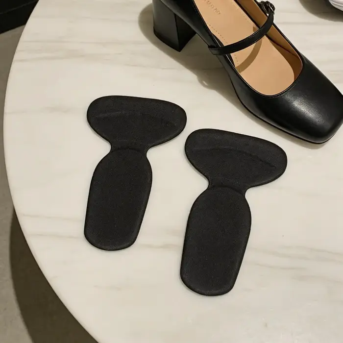 Protège-talons pour chaussures (2 pièces) – Coussinets souples auto-adhésifs absorbant les chocs pour bottes et