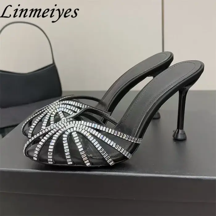 Pantoufles Sexy à talons hauts pour femmes