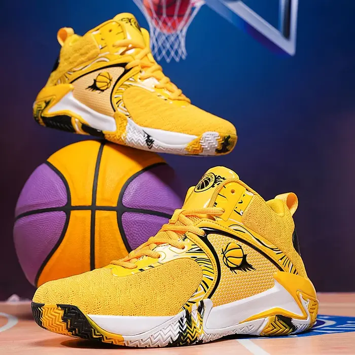 Chaussures de basket-ball coordonnantes pour hommes