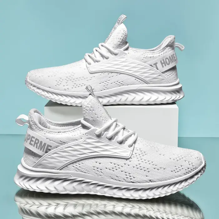 Baskets blanches pour hommes