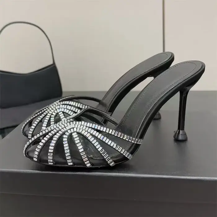Pantoufles Sexy à talons hauts pour femmes