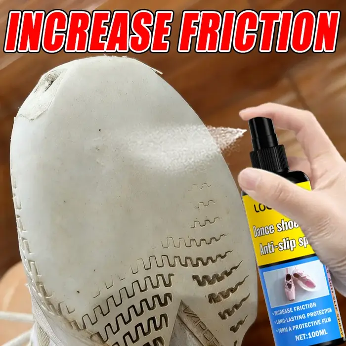 Spray antidérapant pour chaussures 100 ml – Améliore la Traction