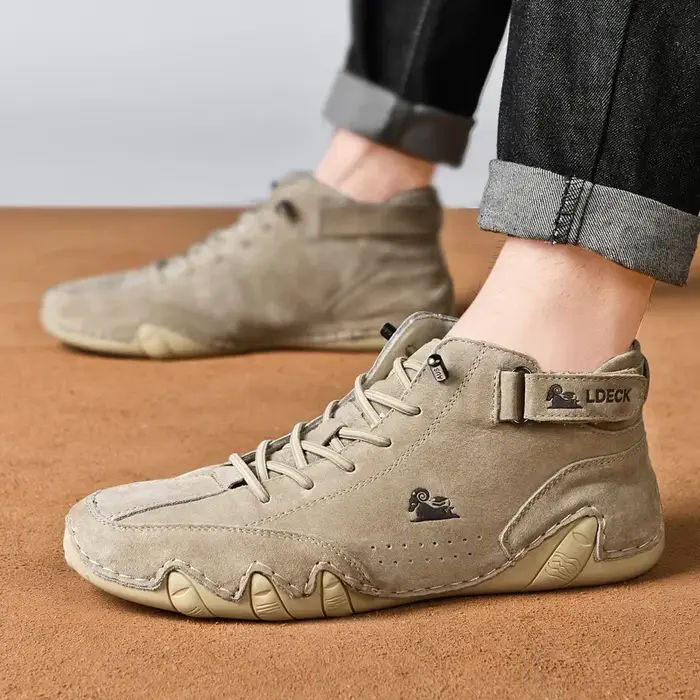 Nouvelles baskets décontractées en cuir pour hommes