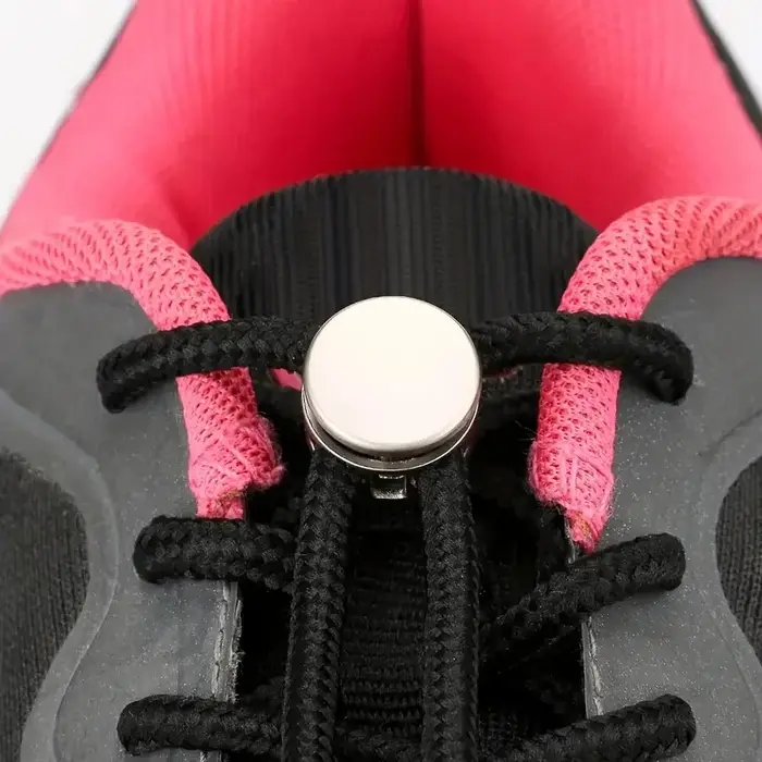 Lot de 6 attaches de lacets sans nœuds : à ressort et faciles à installer pour chaussures de sport et décontractées