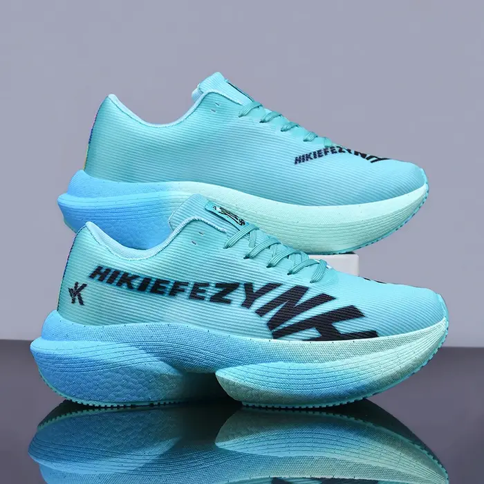 Chaussures de course pour homme, plaque en carbone, marathon, sport, chaussures décontractées, respirantes, légères, confortables, baskets athlétiques spécialisées pour femme