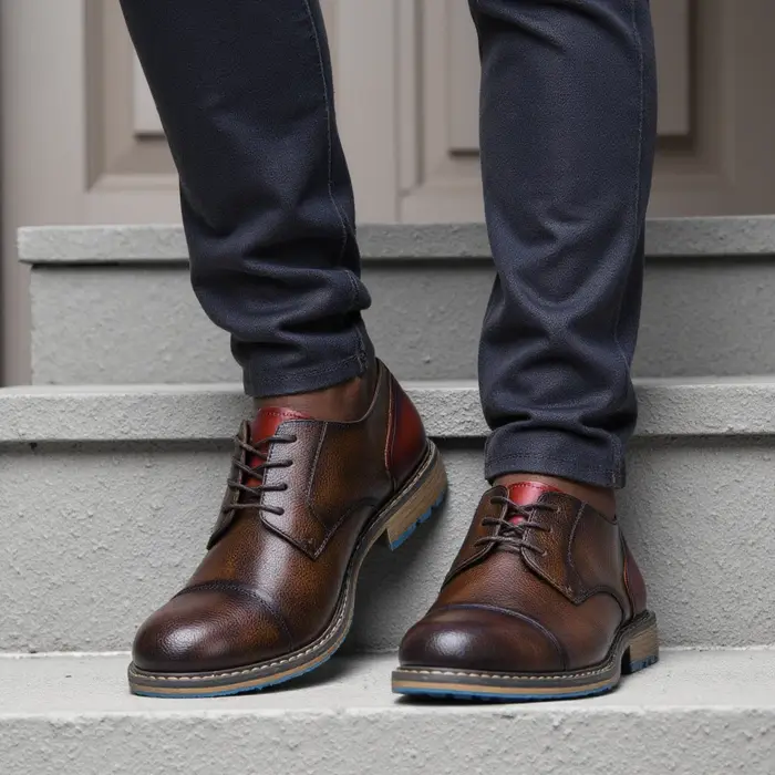 Chaussures Derby rétro pour hommes