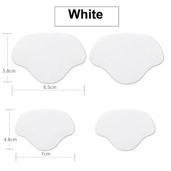 Réparation de talon de chaussure de sport Ultra-mince, 4 pièces, réparation auto-adhésive, colle de 