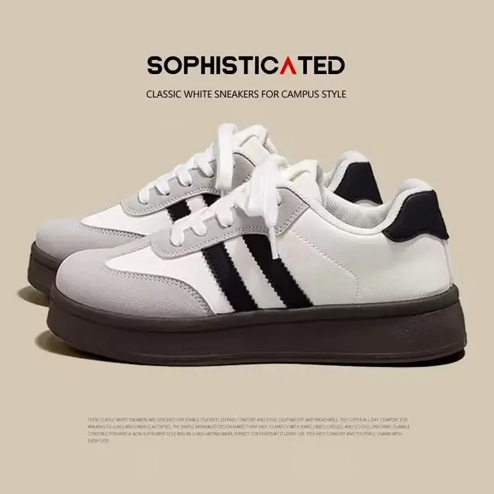 Chaussures décontractées noires Dequn pour femmes, nouveau style 2026, tendance, polyvalentes, à tal