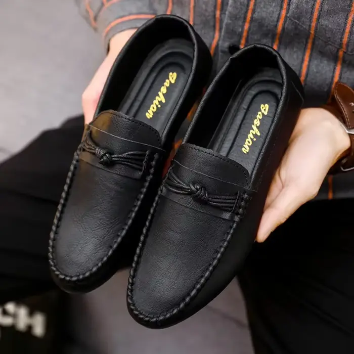 Mocassins Confortables à Enfiler pour Homme