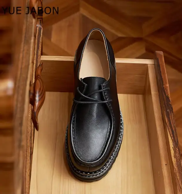 Chaussures Derby à semelles épaisses