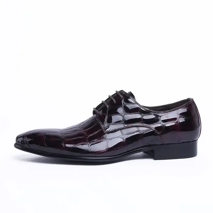 Chaussures en cuir de style européen pour hommes